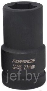 Головка ударная глубокая F-48510056 56мм (1 предмет) FORSAGE F-48510056