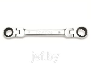 Ключ накидной 16х18мм с поворотными трещотками TOPTUL AOAE1618