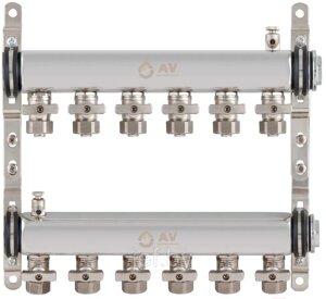 Коллекторная группа ave134 6 выходов AV ENGINEERING AVE13400106