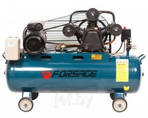 Компрессор 100л 3-х с ременным приводом FORSAGE F-TB290-150(380V)