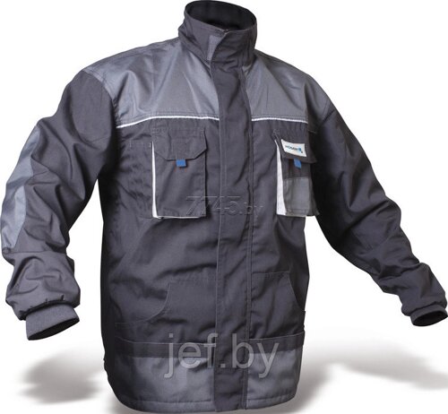 Куртка рабочая хxl 267г/м2 hogert technik HT5k280-хxl