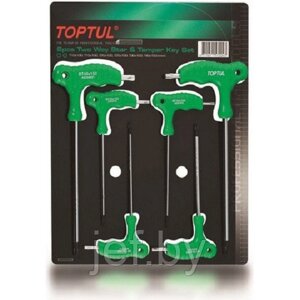 Набор ключей L-TYPE TORX t10-т40 6шт toptul GAAS0602