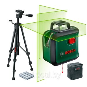 Нивелир лазерный линейный advanced LEVEL 360 SET со штативом BOSCH 0603663B04