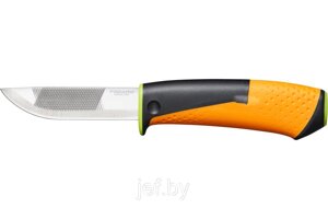 Нож для тяжелых работ с точилкой FISKARS 1023619