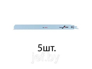Пилка сабельная по металлу s1226chf 5 шт BOSCH 2608657406