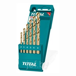 Набор сверл по металлу (6шт) TOTAL TACSD0065