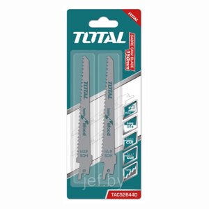 Полотно для сабельной пилы 150x1,25 мм по дереву (2 шт) TOTAL TAC52644D