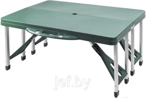 Стол складной со стульями для кемпинга ROCKFORCE RF-ZY02-1