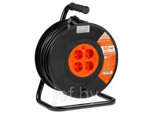 Удлинитель на катушке 50м 4 розетки ЮПИТЕР JP8404-03