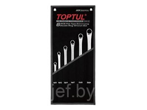 Набор ключей накидных 8-24мм EXTRA LONG 6шт TOPTUL GPAP0602