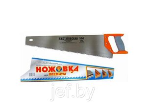 Ножовка по дер. 500мм..зуб 6,5мм ПРЕМИУМ (ООО"Ижсталь-ТНП") ИЖСТАЛЬ