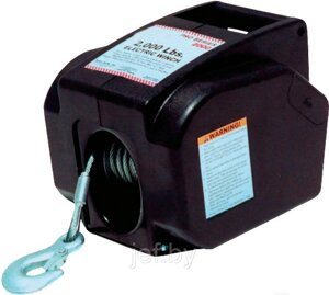 Лебедка электрическая автомобильная 12в 300w 900кг 10м ROCKFORCE RF-TRC9202