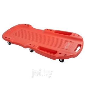 Лежак пластиковый подкатной на 6-ти колесах ROCKFORCE RF-TRH6808B