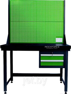 Верстак слесарный металлический с навесным ящиком ROCKFORCE RF-01Y0300