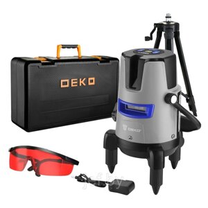 Уровень лазерный самовыравнивающийся в кейсе DKLL02RB PRO SET 2 PREMIUM DEKO 065-0102-1