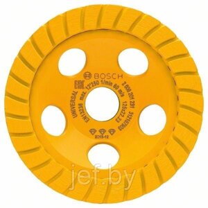 Алмазная чашка 125х22 мм универс. однорядная TURBO BEST FOR UNIVERSAL BOSCH 2608201231
