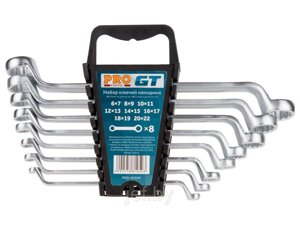 Набор ключей накидн. 6-22мм 8шт GT PRO STARTUL PRO-83008