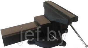 Тиски стальные поворотные с наковальней 10"-250мм FORCEKRAFT FK-6540110