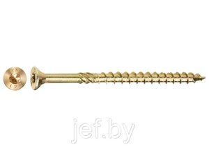 Шуруп конструкционный 8.0х120 по дереву потай TORX40 (900 шт в коробе) STARFIX SM-89008-900