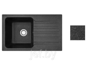 Мойка кухонная из искусственного камня ART черный 770х475 мм AV ENGINEERING AV770490ABKA