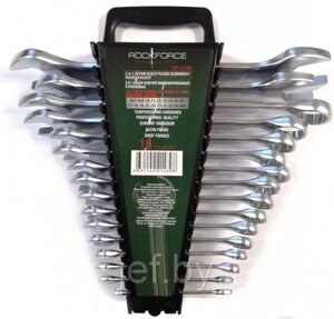 Набор ключей комбинированных и рожковых RF-5199 16 предметов ROCKFORCE RF-5199