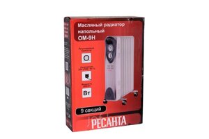 Масляный радиатор ОМ-9Н РЕСАНТА 67/3/8