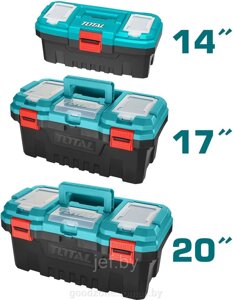 Набор ящиков для инструментов 14 ", 17", 20 " TOTAL TPBXK0031