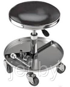 Стул слесарный передвижной (поворотный 360гр. с регулировкой высоты) ROCKFORCE RF-TR6208