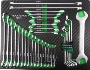 Набор ключей 31 предмет в ложементе ROCKFORCE RF-K5315