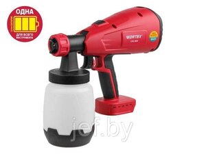 Аккумуляторный краскораспылитель CPS 1810 в коробке ALL1 без АКБ и ЗУ WORTEX 0333262