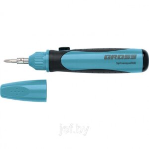 Отвертка реверсивная механизм SmartPush mini 11 шт. CrMo GROSS 11609