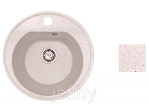Мойка кухонная из искусственного камня RICHI песочный 510х510 мм AV ENGINEERING AV510510RSNA