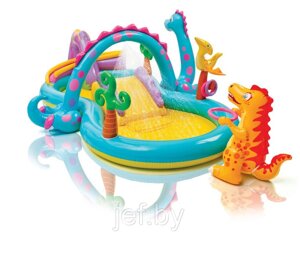 Надувной игровой центр Планета динозавров 333х229х112 см INTEX 57135NP