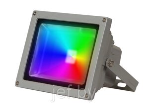 Прожектор светодиодный PFL -RGB-C/GR 20w IP65 драйвер в комплекте JAZZWAY 1005908