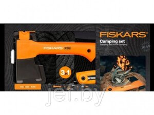 Туристический набор (топор+пила+нож) FISKARS 1057912