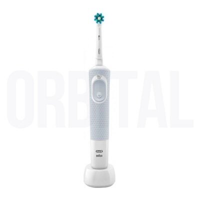 Электрическая зубная щетка Braun Oral-B Vitality 100 3D White D100.413.1 (белый) от компании Techno Mops - фото 1