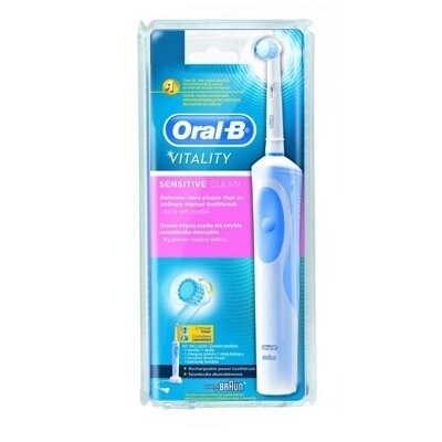 Электрическая зубная щетка Braun Oral-B Vitality Sensitive (D12.513 S) от компании Techno Mops - фото 1