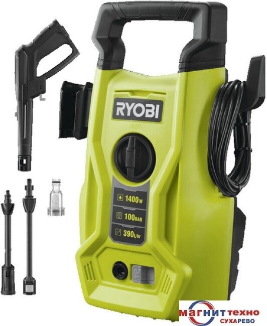 Мойка высокого давления Ryobi RY100PWA от компании Techno Mops - фото 1