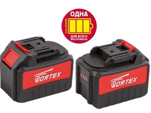 Аккумулятор WORTEX CBL 1860 18.0 В, 6.0 А/ч, Li-Ion ALL1 (18.0 В, 6.0 А/ч) (CBL18600029)