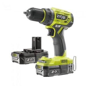 Дрель-шуруповерт Ryobi R18DD7-220S 5133004533 (с 2-мя АКБ, сумка)