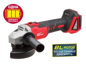 Углошлифмашина WORTEX CAG 1812 E в кор. ALL1 (18.0 В, БЕСЩЕТОЧНЫЙ ДВИГАТЕЛЬ, БЕЗ АККУМУЛЯТОРА И ЗУ, диск 125х22.2 мм)