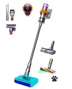 Вертикальный пылесос с влажной уборкой Dyson V15s Detect Submarine 448799-01