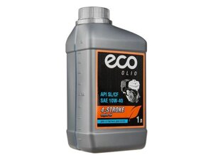 Масло моторное полусинтетическое для четырехтактных двигателей ECO 10W-40 SL/CF, 1 л (API SL/CF, всесезонное) (OM4-41)