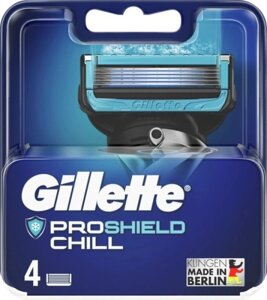 Сменные кассеты для бритья Gillette Fusion5 Proshield Chill (4 шт)