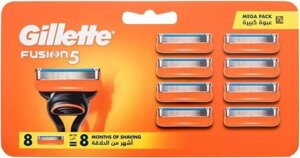 Сменные кассеты для бритья Gillette Fusion5 (8 шт)