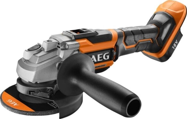 Угловая шлифмашина AEG Powertools BEWS 18-125BL-0 4935464414 (без АКБ) от компании Techno Mops - фото 1