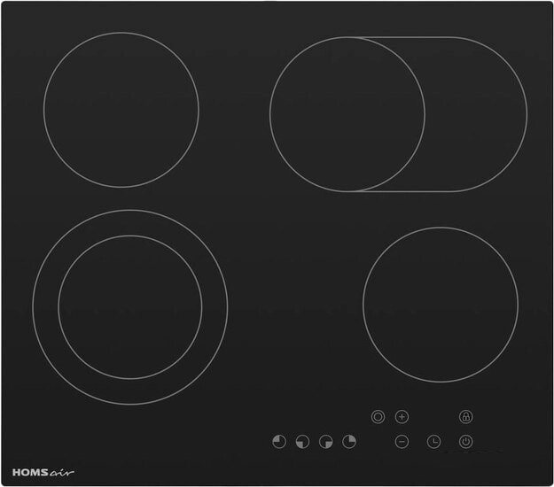 Варочная панель HOMSair HV64SMDBK от компании Techno Mops - фото 1