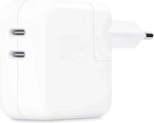 Адаптер питания сетевой Apple 35W Dual USB-C Power Adapter / MW2K3