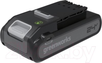 Аккумулятор для электроинструмента Greenworks G24B4 24V 4Ач / 2940407 от компании Товары с доставкой на дом. Top-shop. - фото 1