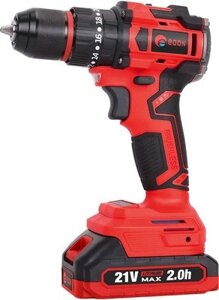 Аккумуляторная дрель-шуруповерт Edon UAD-21PBL / 27519